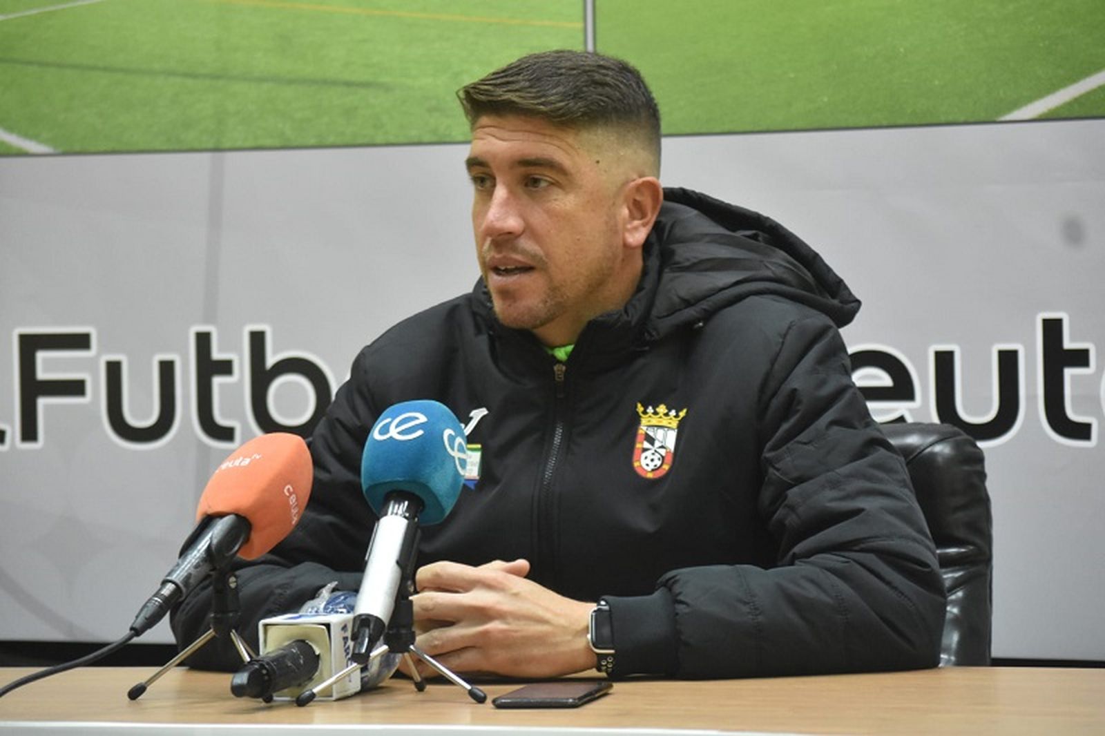 Berlanga, estes viernes en sala de prensa. / FOTO NICOL’S