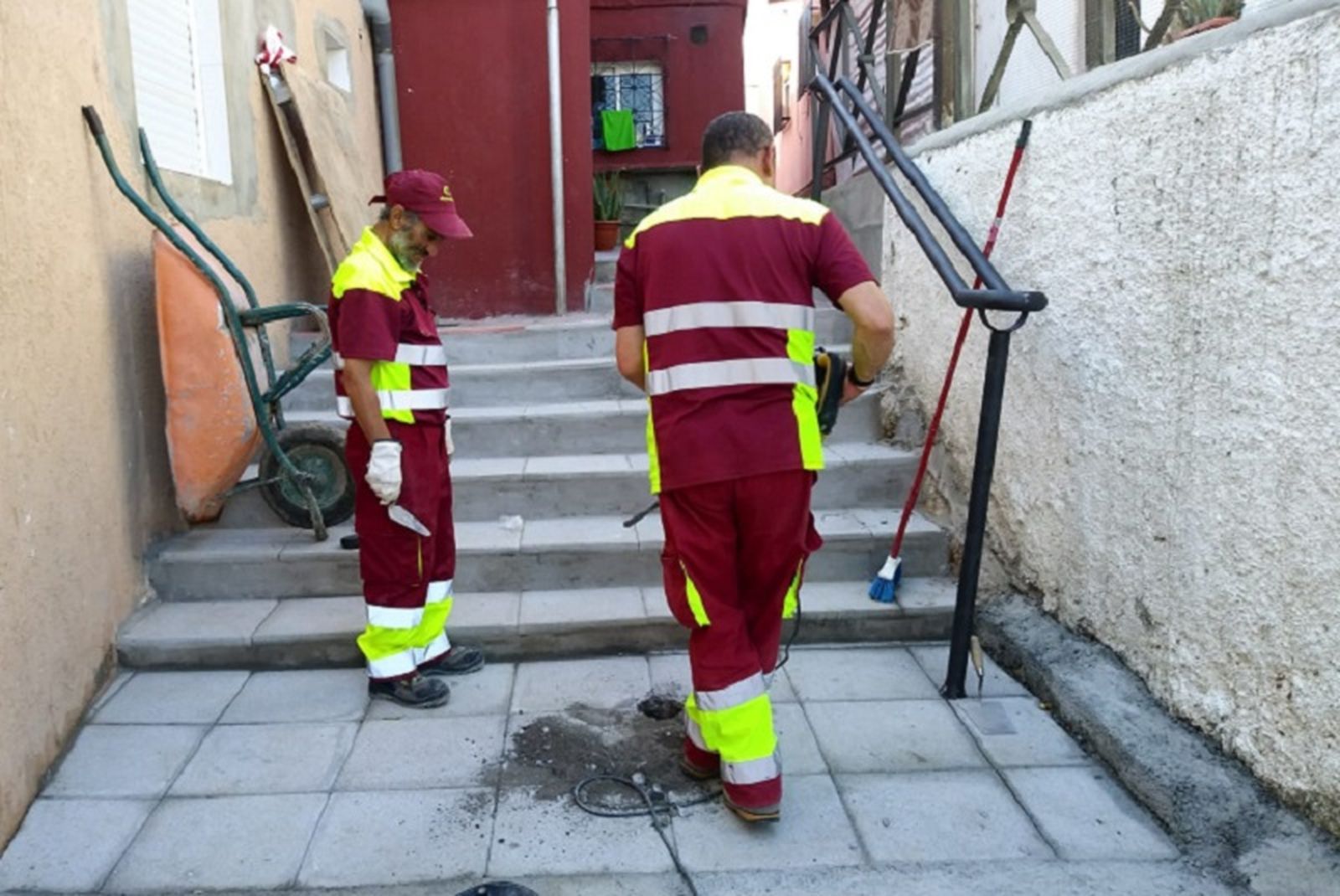 Operarios de Obimace
