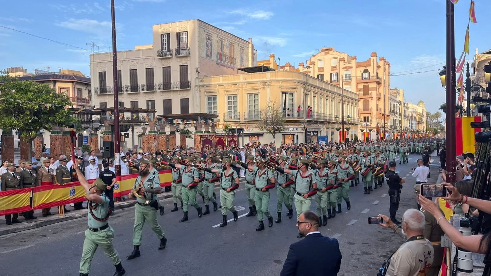 Día de las Fuerzas Armadas en Melilla.
