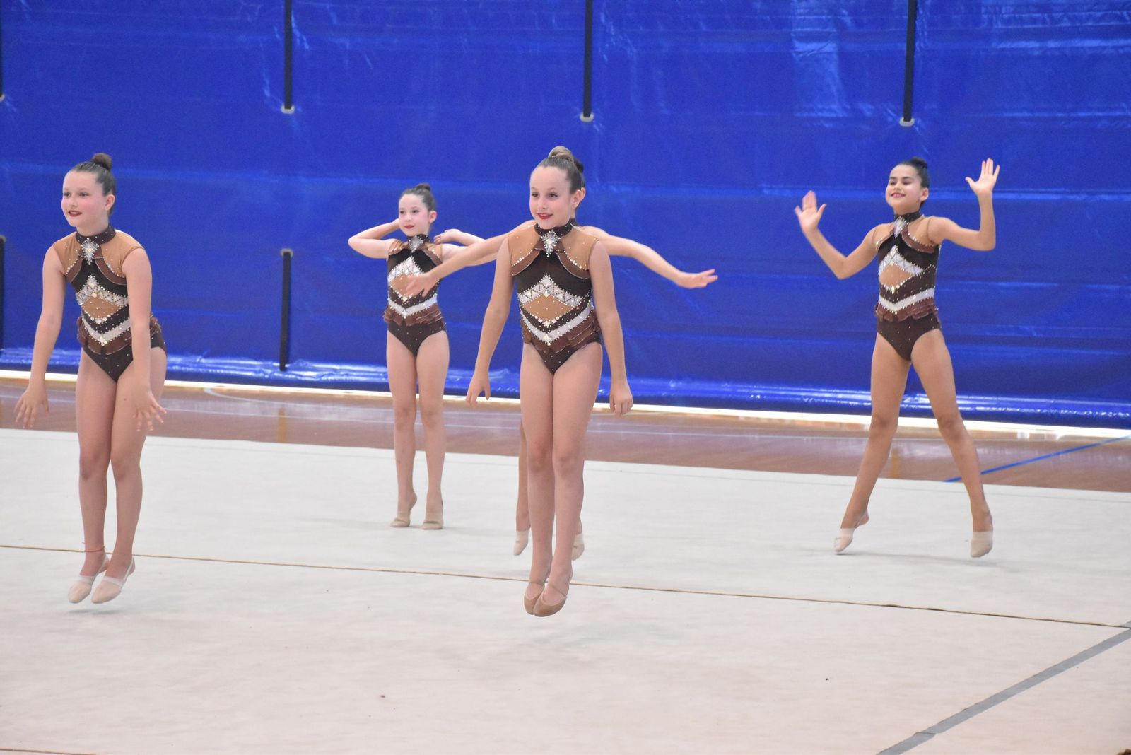 Exhibición de Gimnasia Rítmica