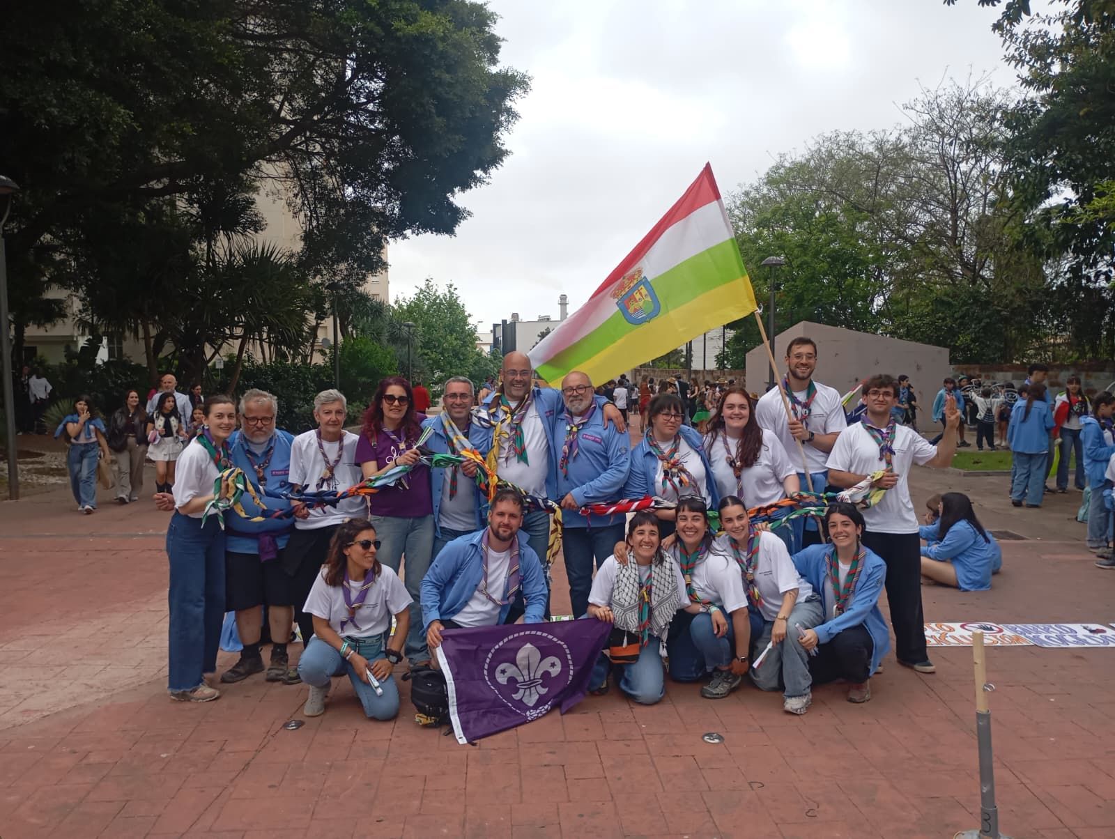 Ceuta brilla y deja el pabellón alto en el Festival Scout