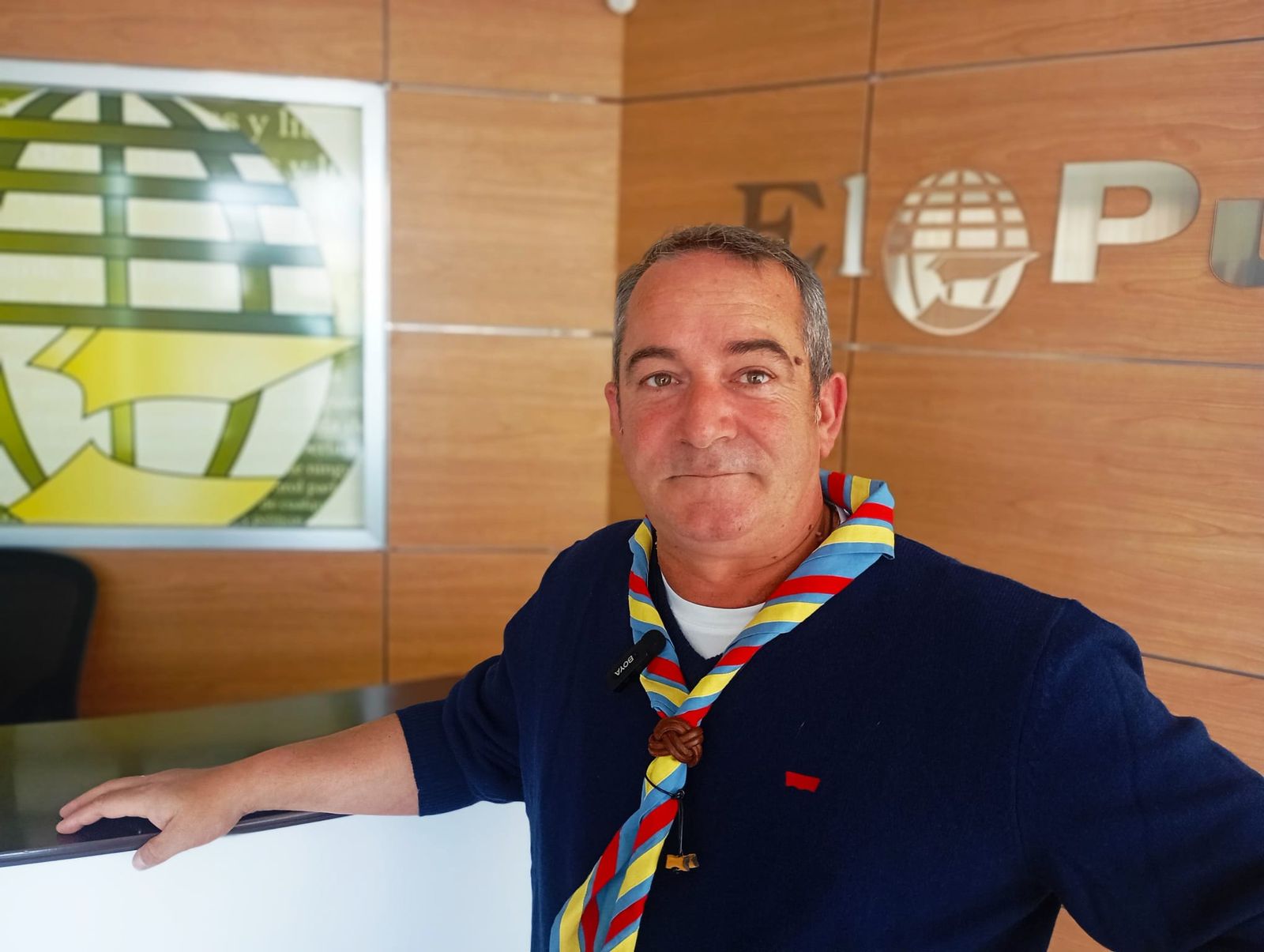 Jesús Martín, presidente de Scout Ceuta