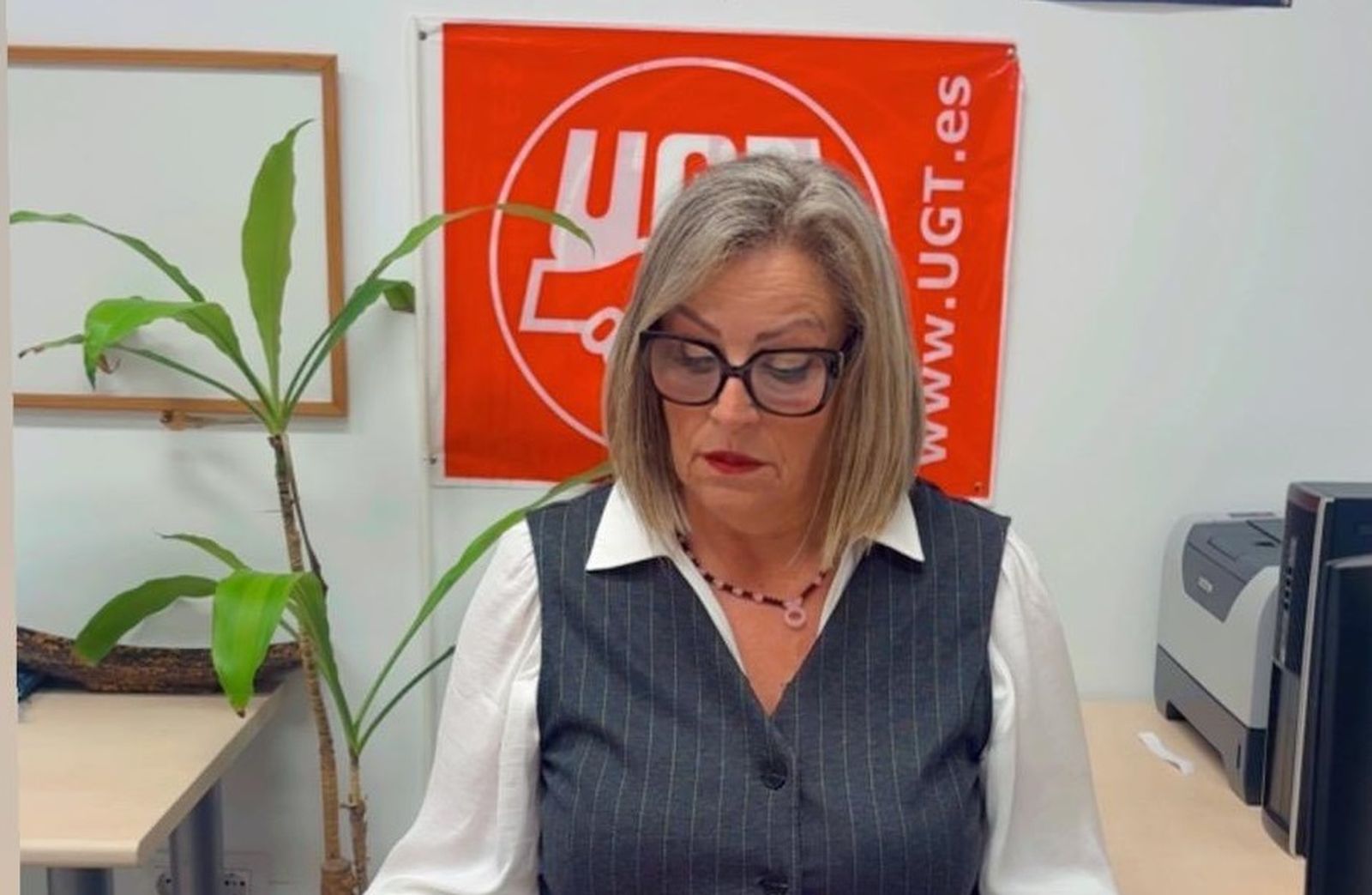 La responsable del sector de Sanidad en UGT Ceuta, Marisa Fermández