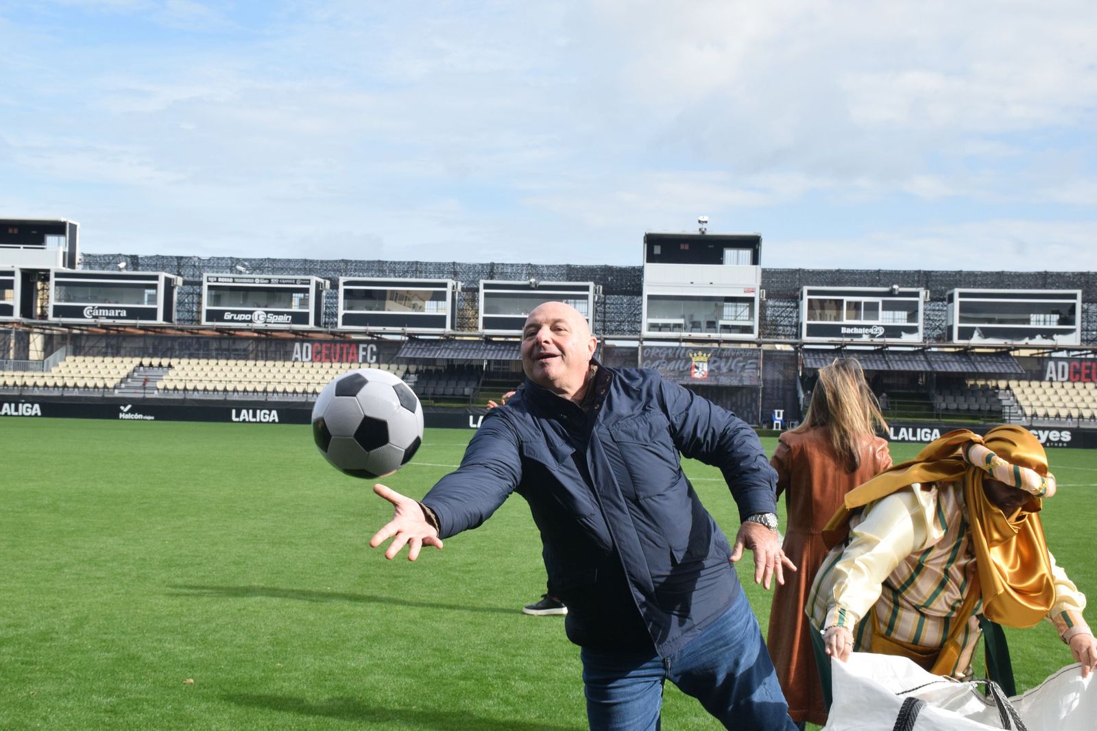 Así se vivió en el Murube la esperada llegada de los Reyes Magos