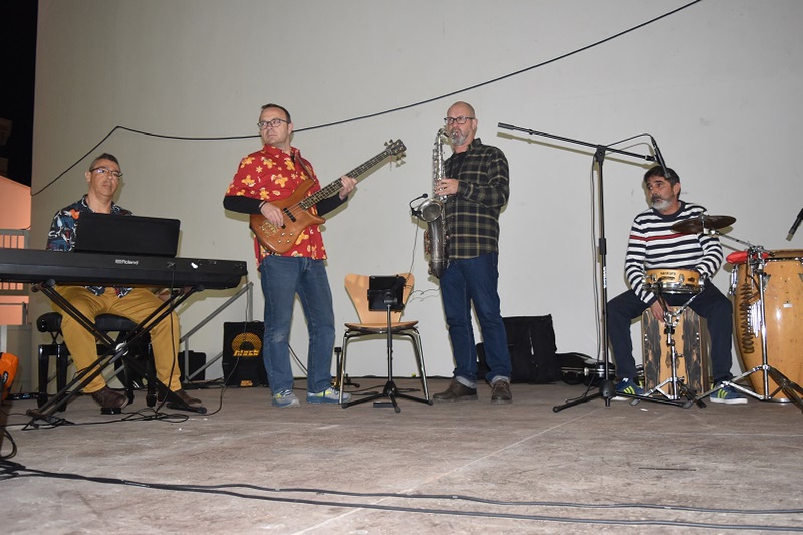 Thirty Love fue el encargado de amenizar la tarde en la Plaza Nelson Mandela / FOTO NICOL´S