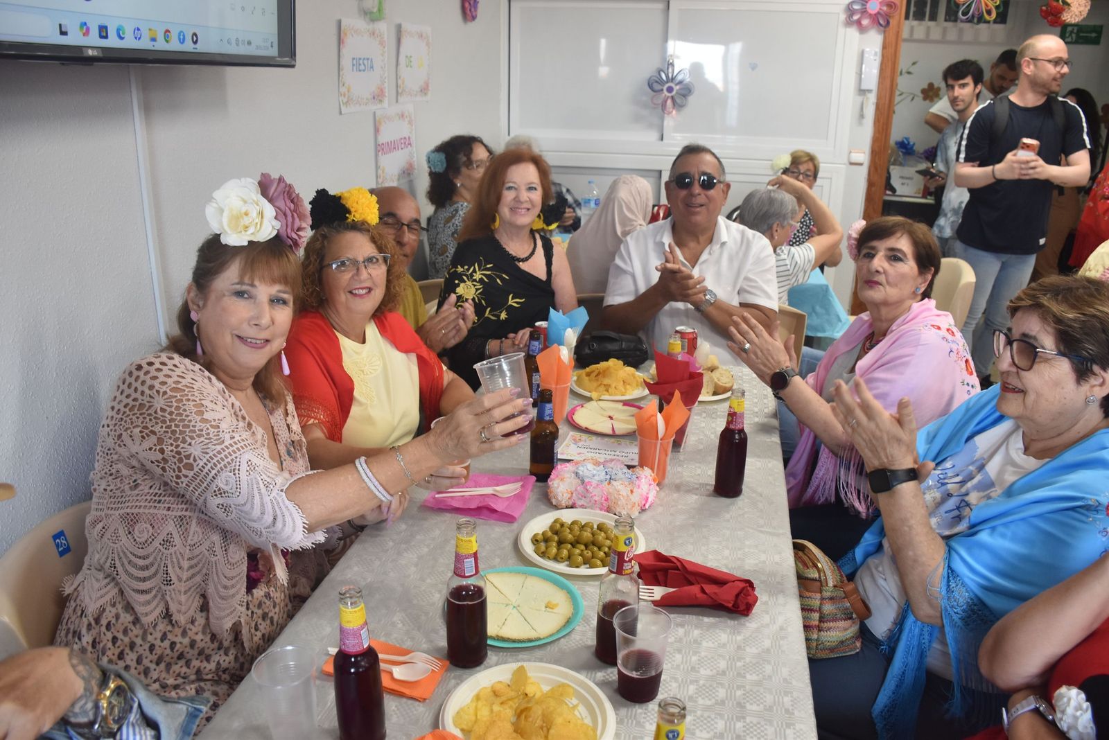 Villajovita se viste de feria para celebrar la primavera junto a sus mayores
