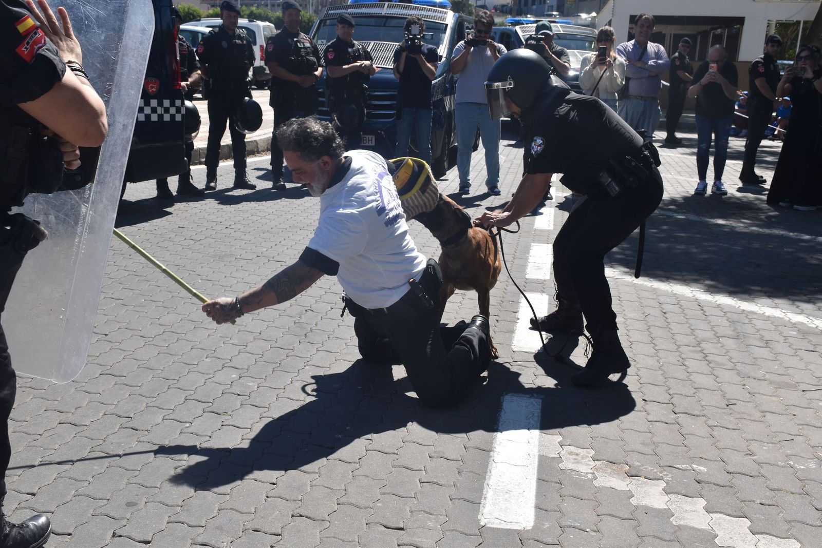 La Policía Local deslumbra a los pequeños de varios centros escolares