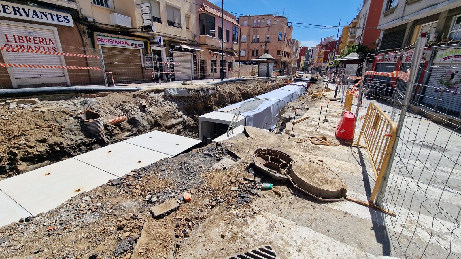 La galería subterránea avanza en el segundo tramo de la obra y ya se encuentra en su recta final