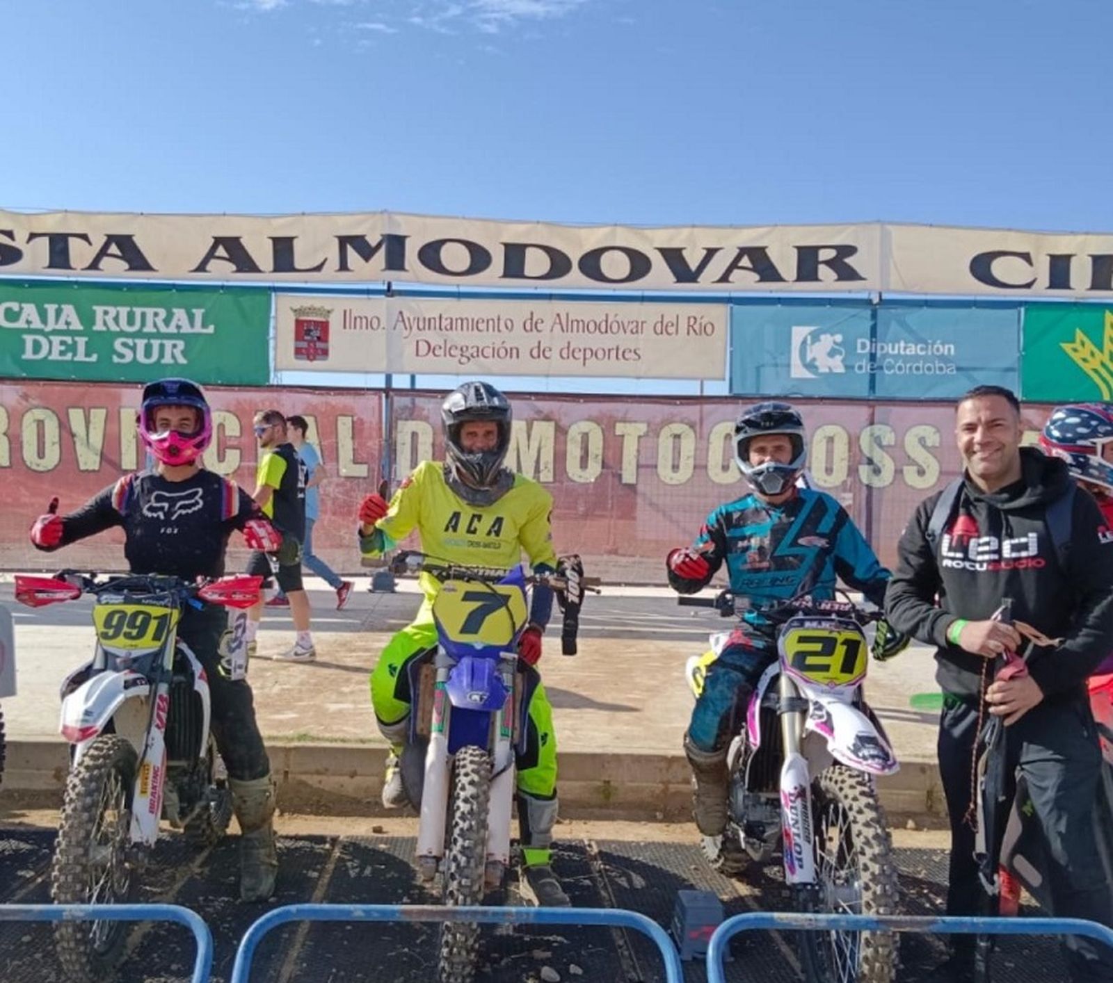 Podium en Almodóvar Podium en Almodóvar