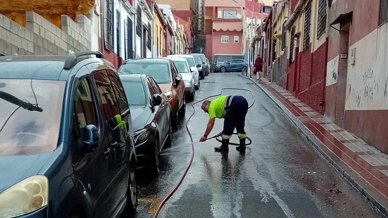 Los trabajos se han intensificado en este inicio de semana