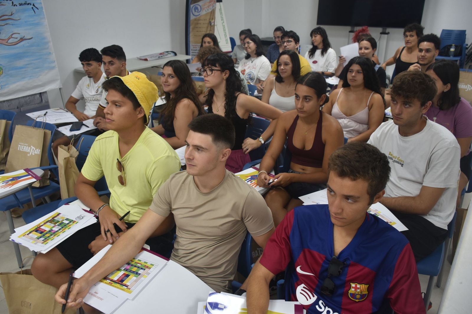 Éxito en el arranque del Campo de Voluntariado Juvenil "Conoce Ceuta"