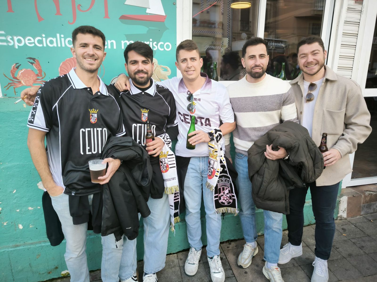 La afición caballaa comienza a calentar motores para animar al Ceuta frente al Sanse