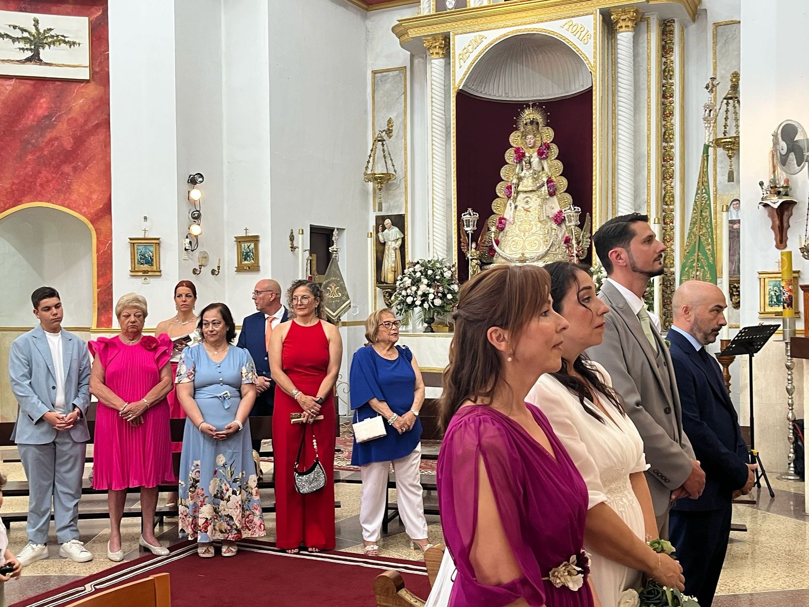 Boda de Jesús y María en la Iglesia de Santa Teresa