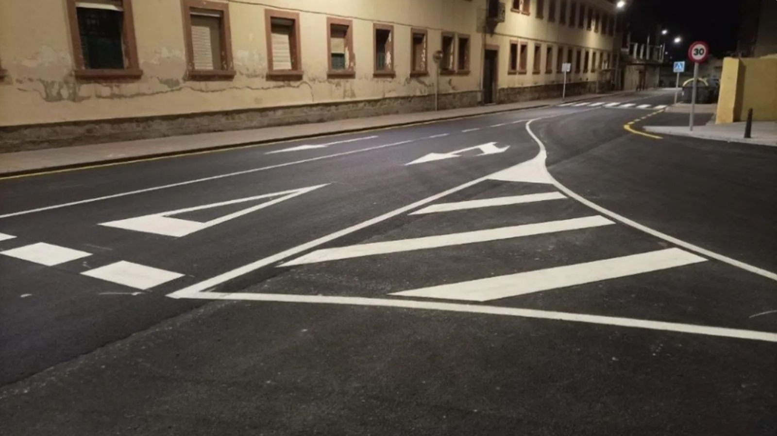 Resultado de los trabajos de asfaltado en General Muslera