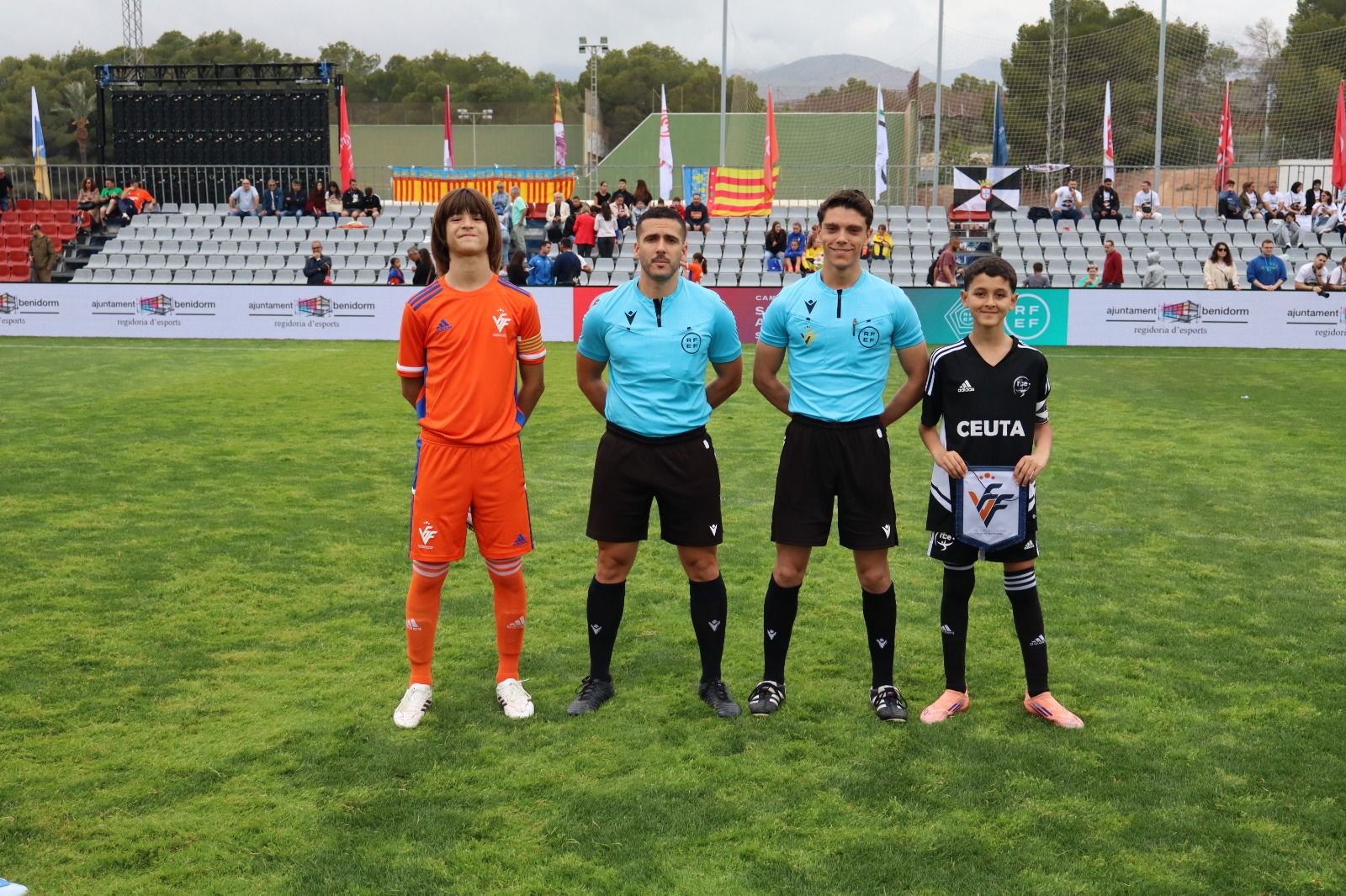 Ceuta sub-12 masculina y femenina en el Campeonato de España