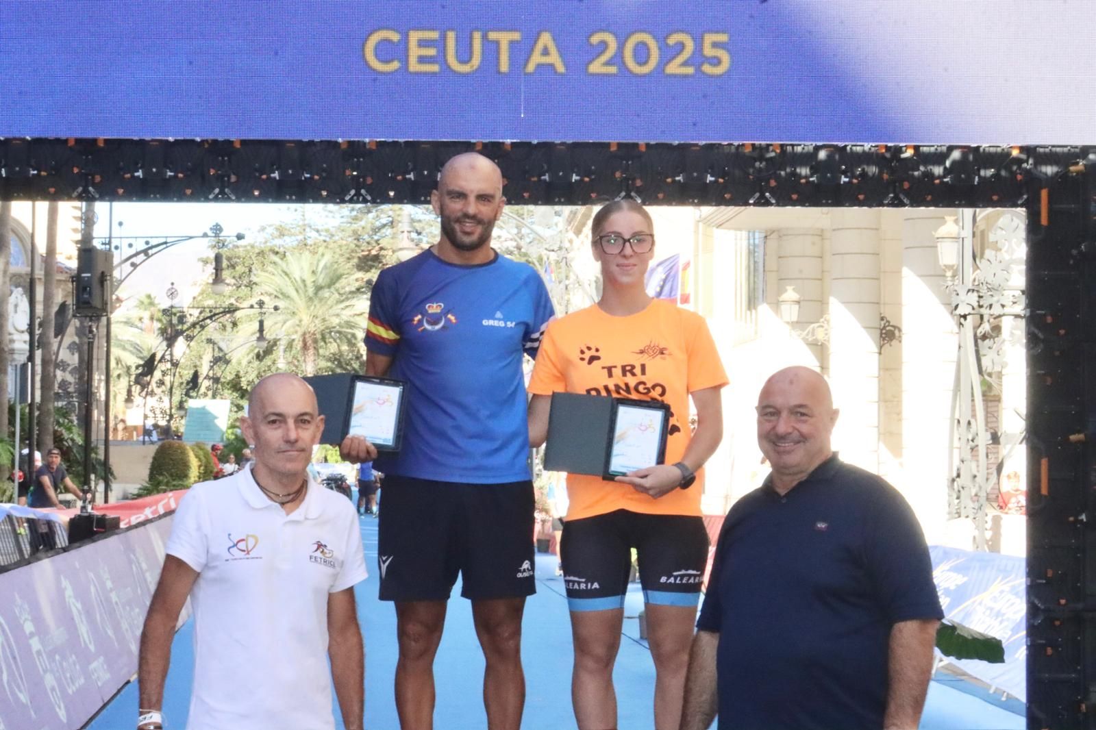 Entrega de trofeos