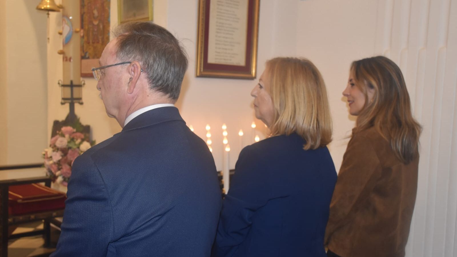 La Eucaristía y pregón se celebró en la Ermita de San Antonio