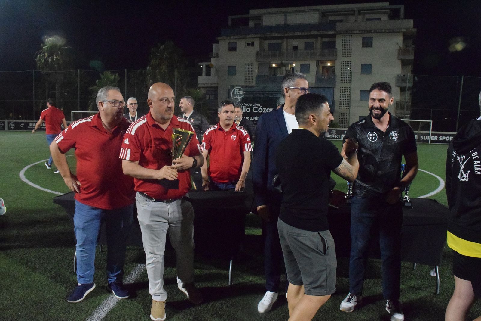 Final Liga Veteranos y entrega de trofeos