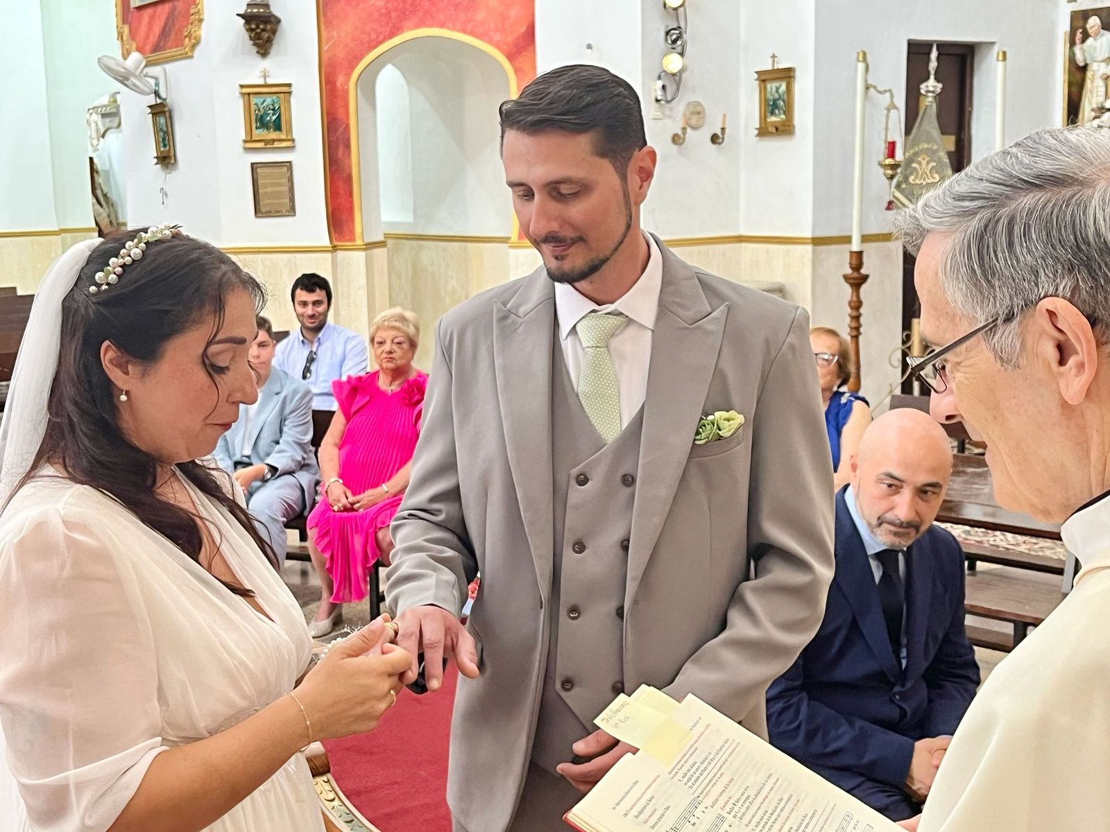 Boda de Jesús y María en la Iglesia de Santa Teresa