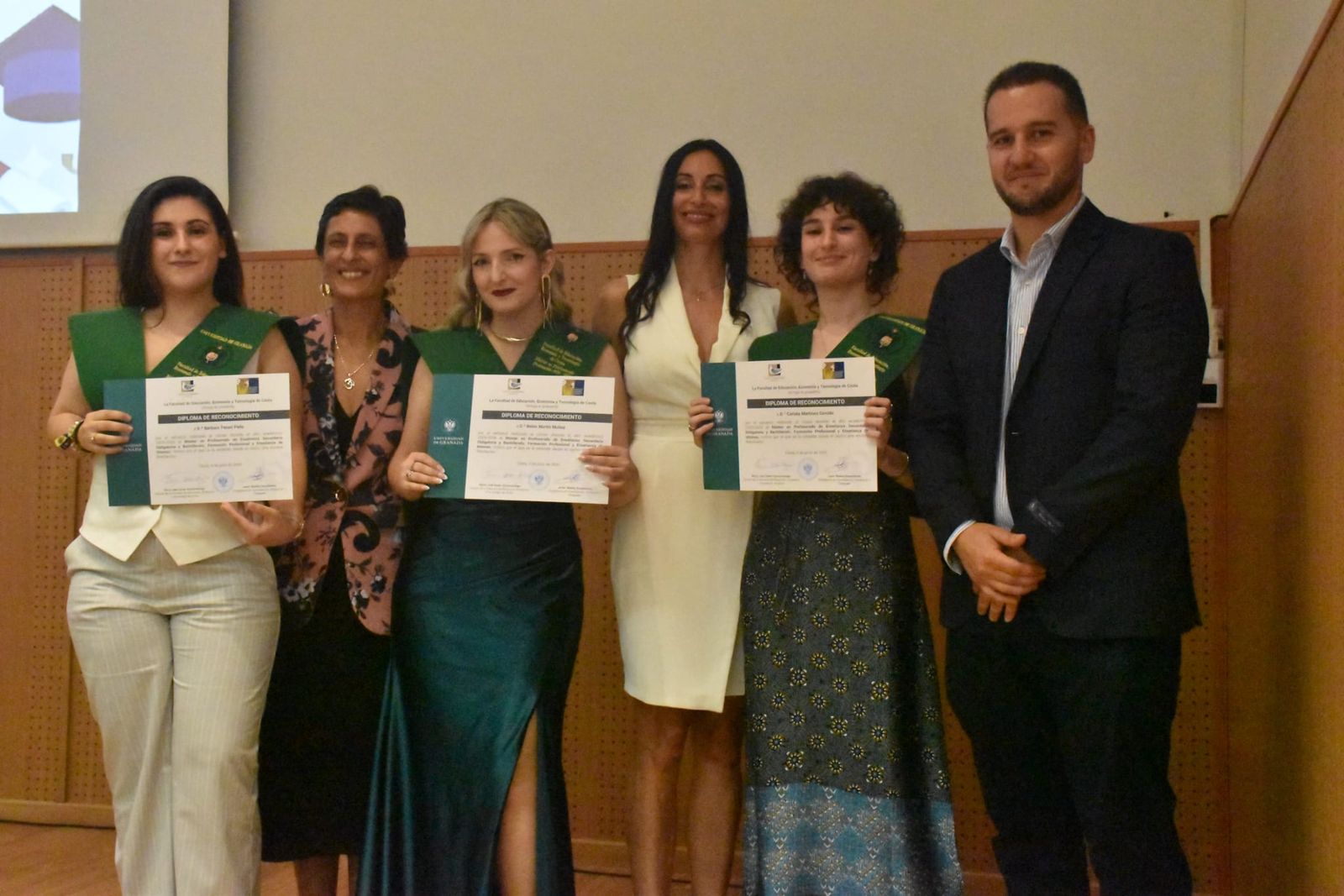 Graduación en el Campus de los posgrados de la Universidad de Granada en Ceuta