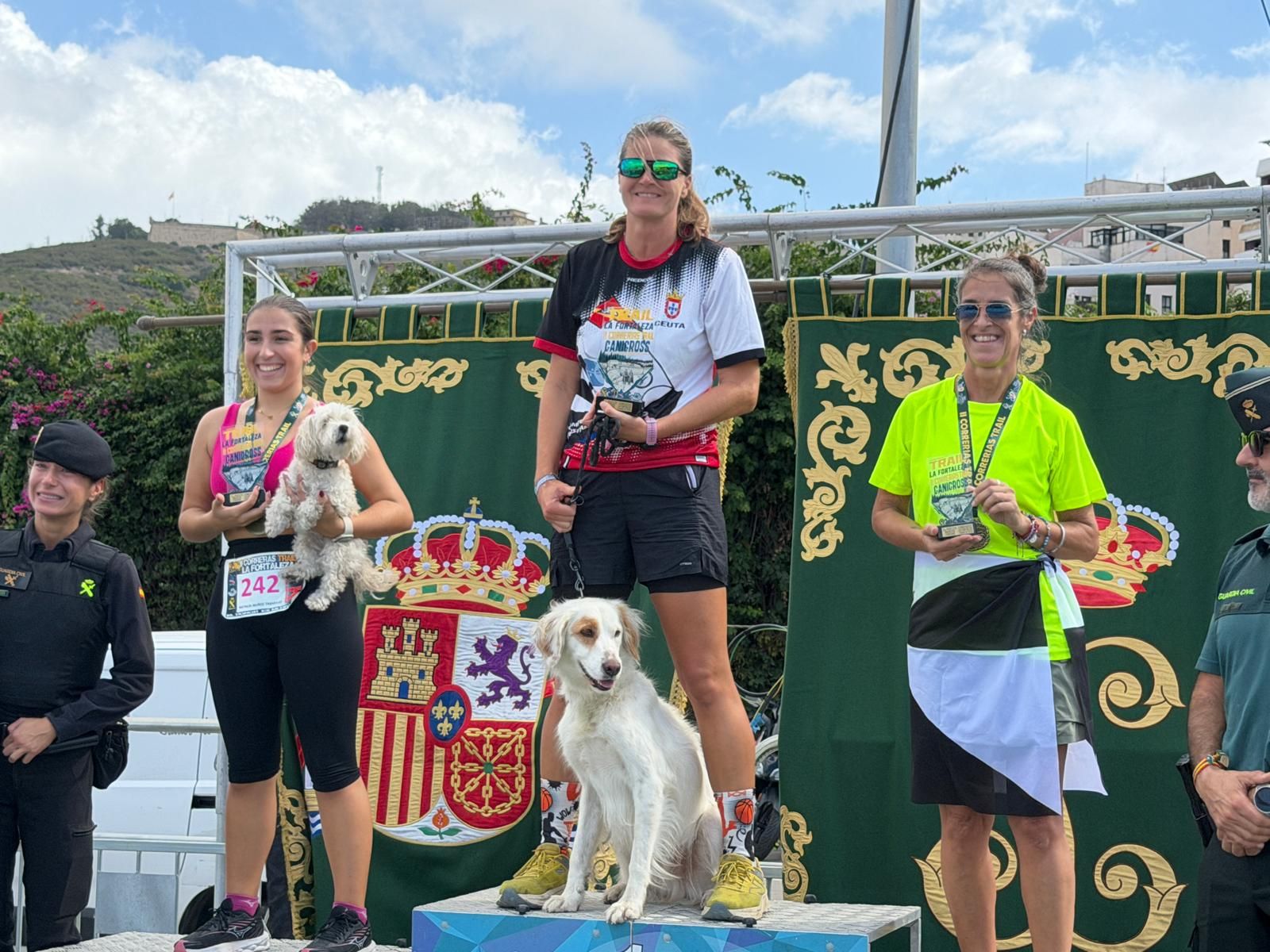 Entrega de trofeos de la 'Correrías Trail Los Fuertes'
