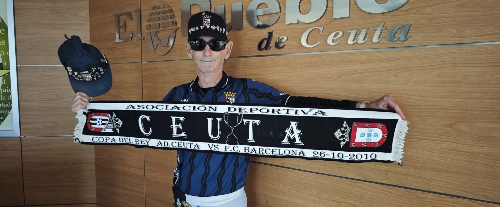 Luis Villalba Borrego, 43 años de fidelidad y corazón al Ceuta Luis Villalba Borrego, 43 años de fidelidad y corazón al Ceuta