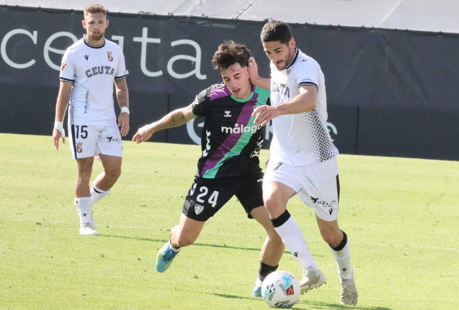 El Ceuta no pudo ante un buen Málaga