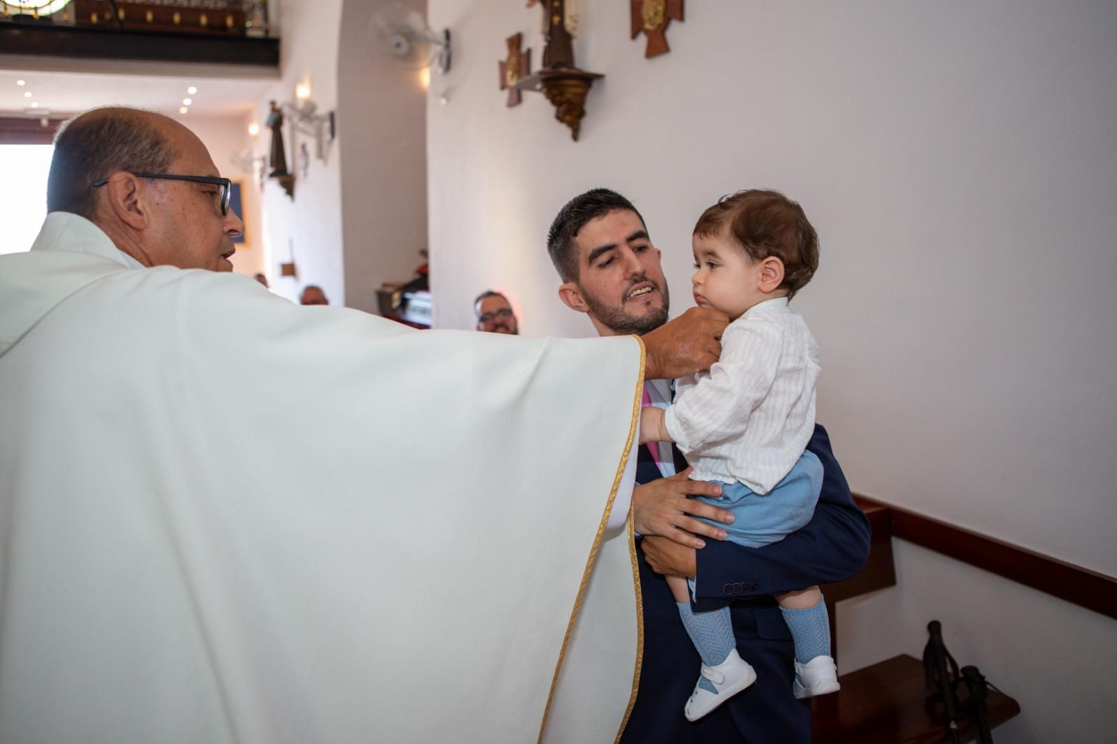 Bautizo de Julen y Gael en la Iglesia de Nuestra  Señora del  Valle