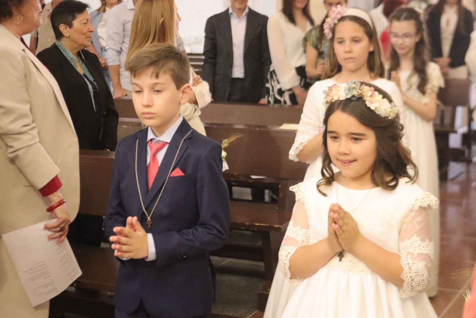 Comuniones en la Iglesia de San Juan de Dios