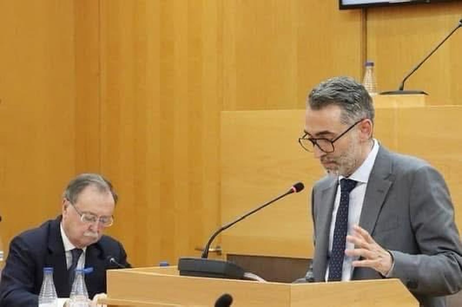 Sebastián Guerrero en la Asamblea