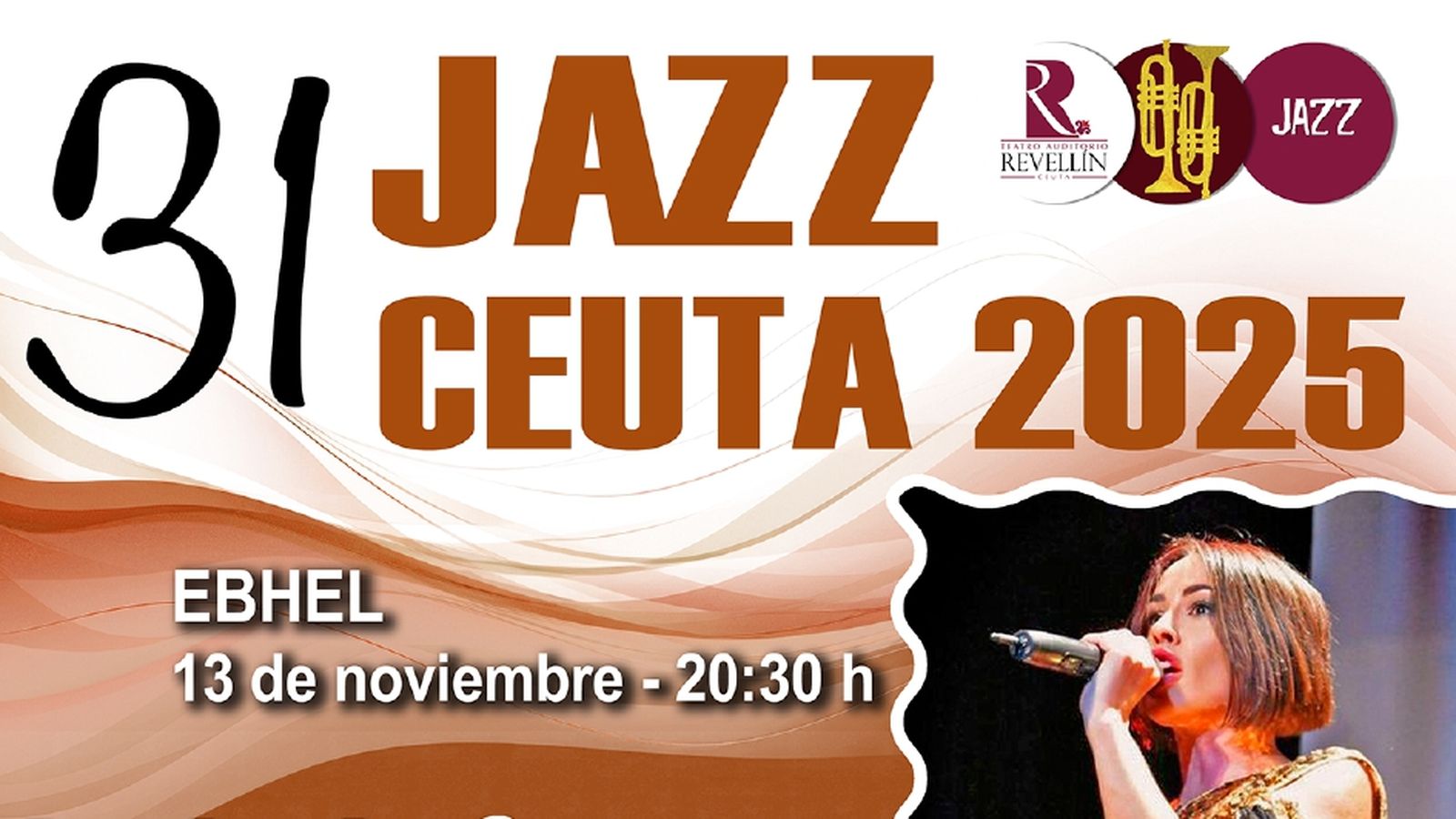 Cartel del XXXI Festival Internacional de Jazz de Ceuta