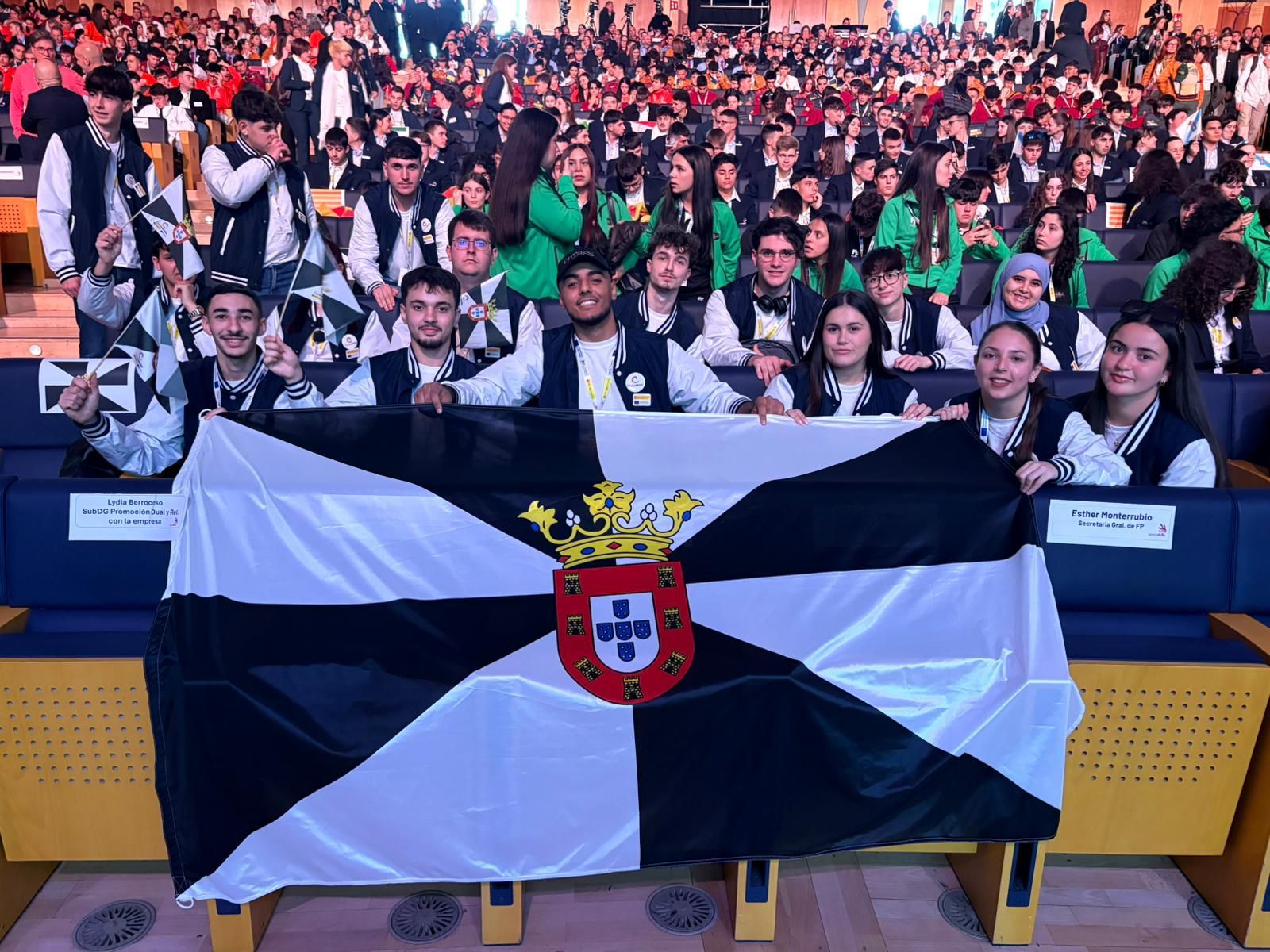 Alumnos de Ceuta han participado en la Spain Skills 2026 celebrada en Madrid.