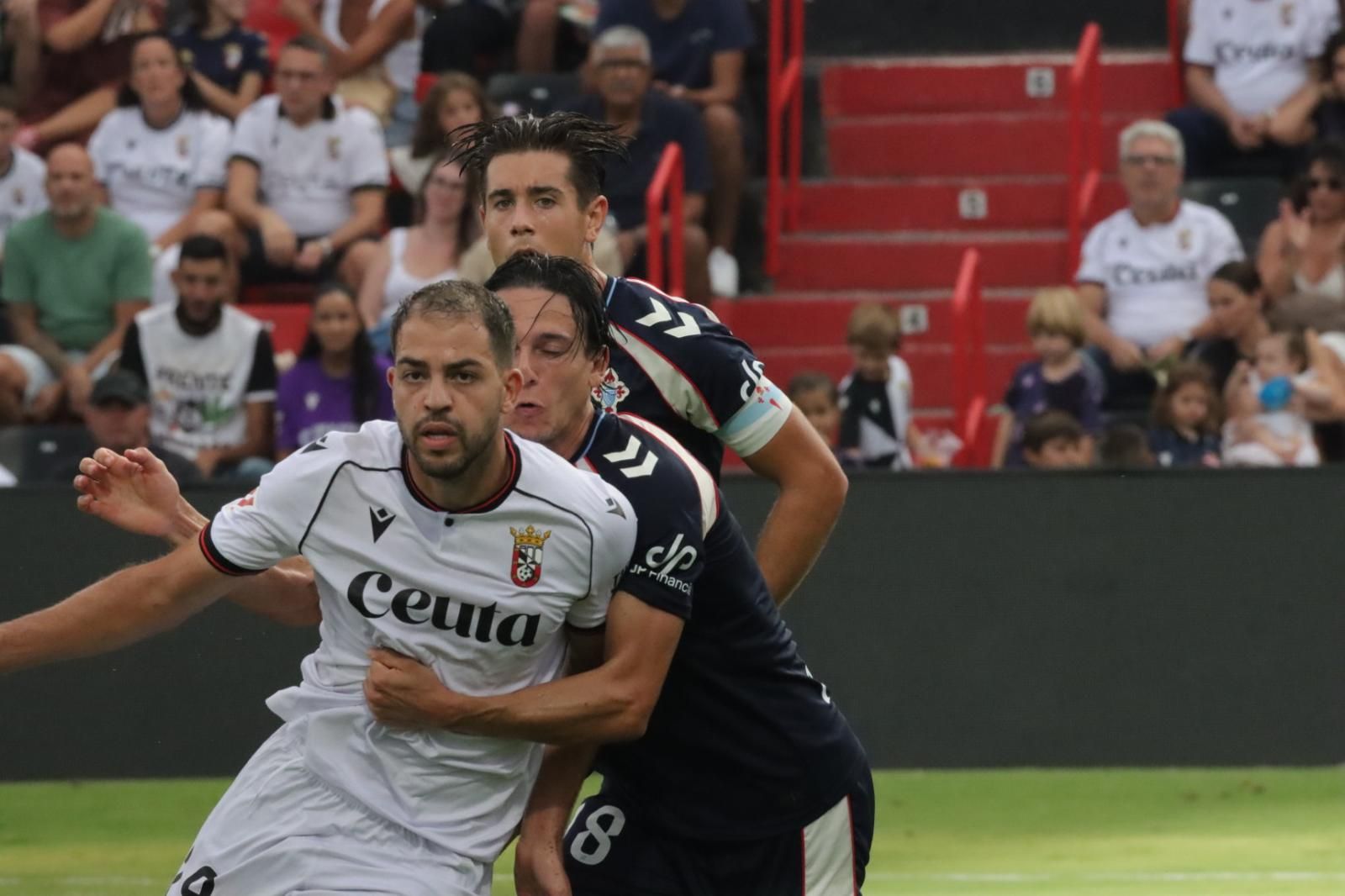 El partido  AD Ceuta-Celta Fortuna en imágenes