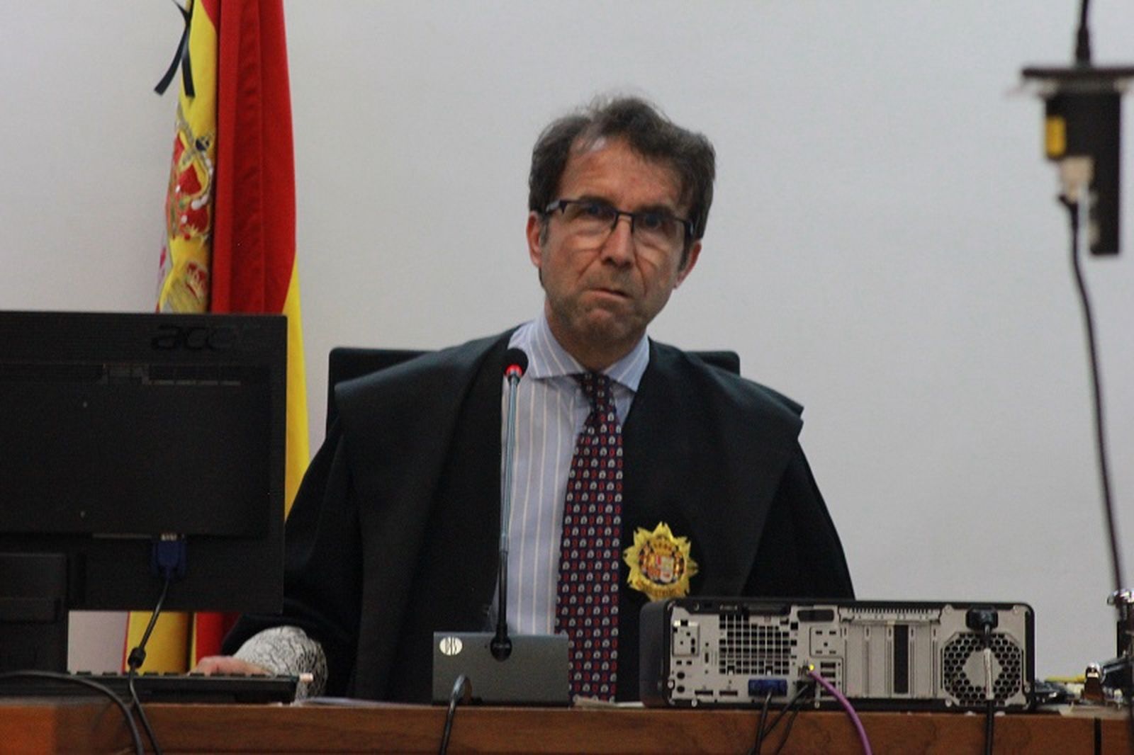 El magistrado del Juzgado de lo Penal nº2, Miguel Ángel Cano. / FOTO S.C.
