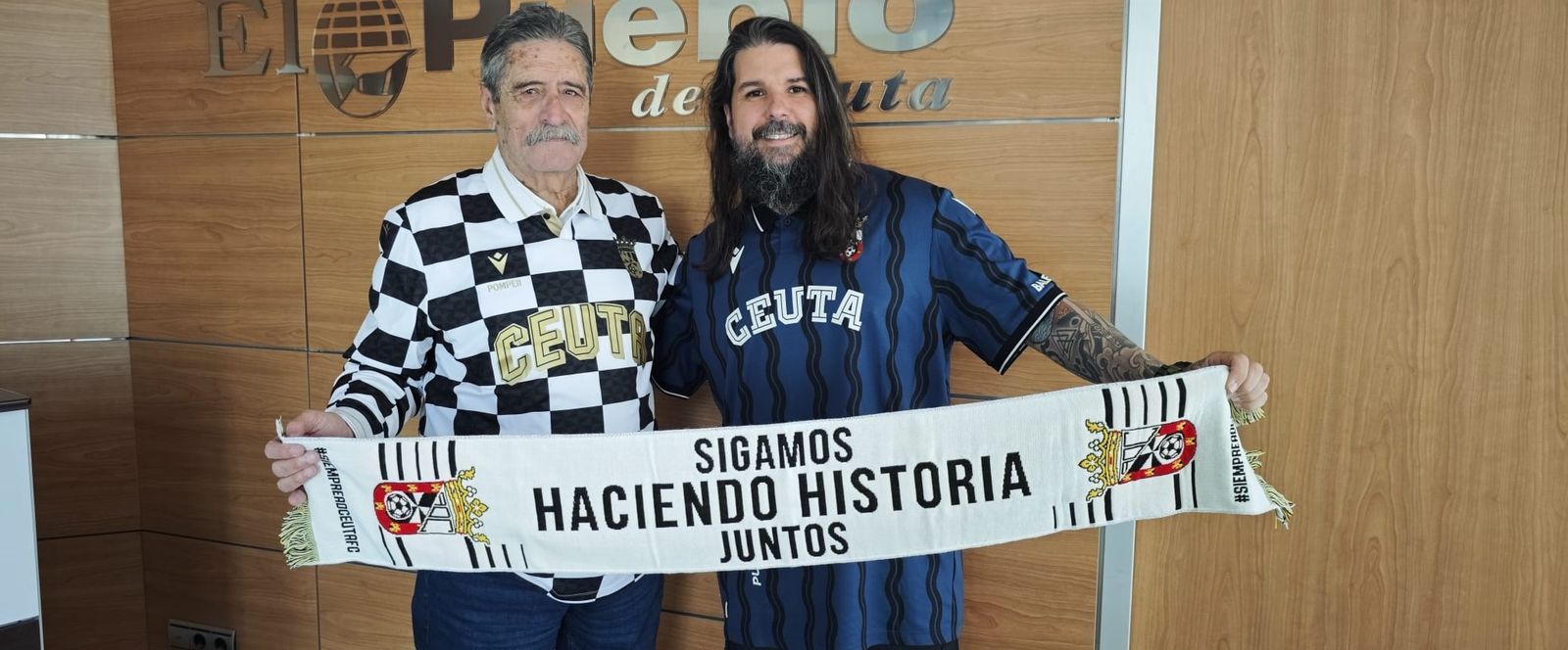 Juan Mariscal (padre e hijo), desde el antiguo Atlético de Ceuta hasta la Segunda División, una familia que ha vivido cada latido del club como propio
