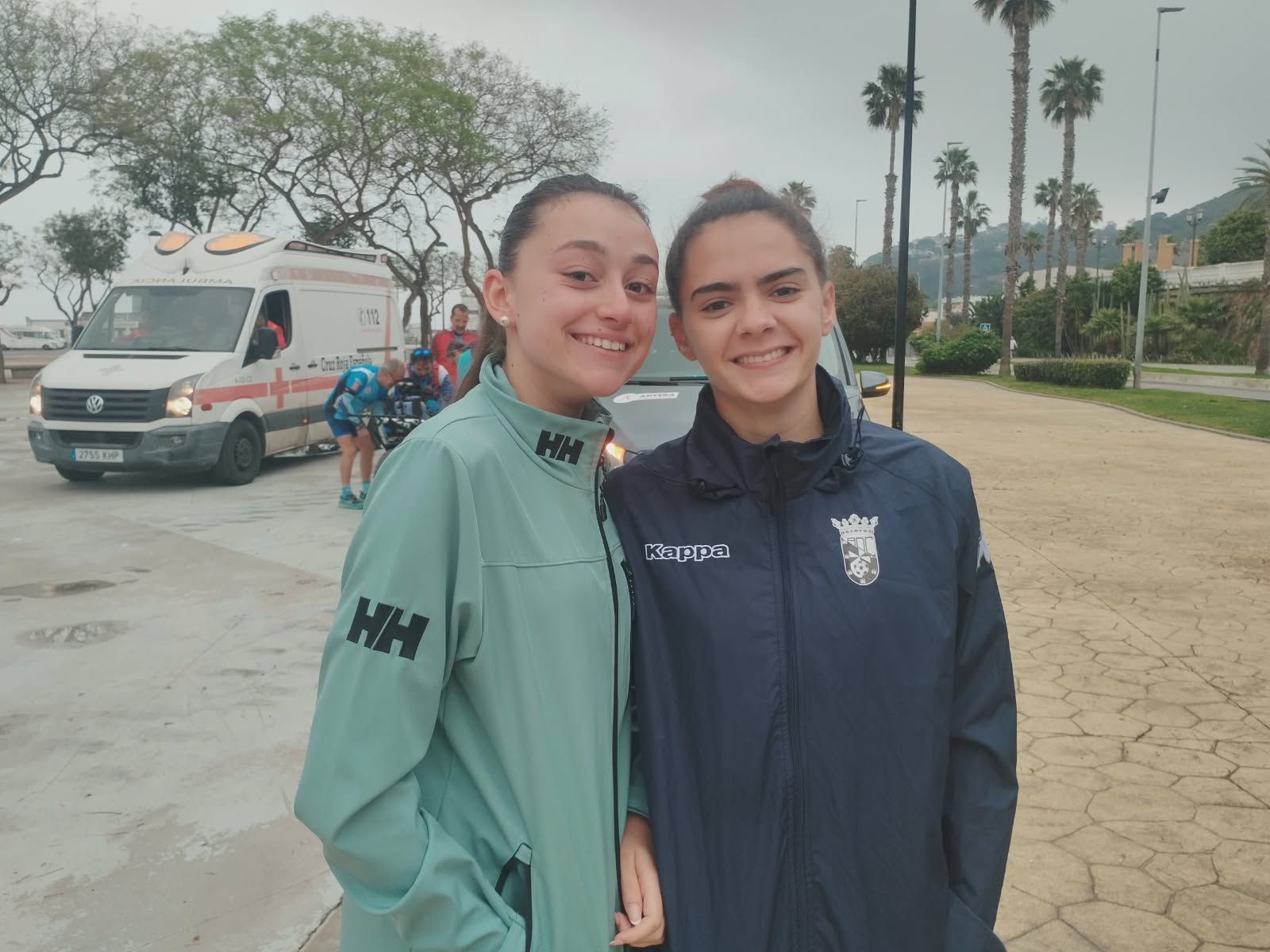 Participantes en la 'Vuela a Ceuta Andando'