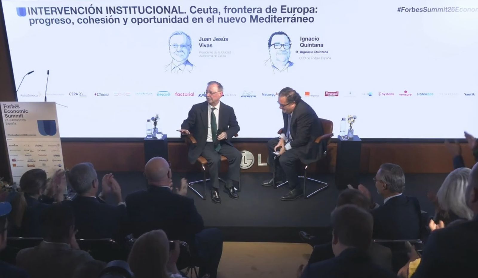 Vivas asegura ante Forbes que la seguridad, la economía y los servicios públicos de Ceuta continúan afectados desde finales de julio. El presidente reivindica la resistencia de los ceutíes y sostiene que la ciudad atraviesa una situación "límite" e "insostenible"