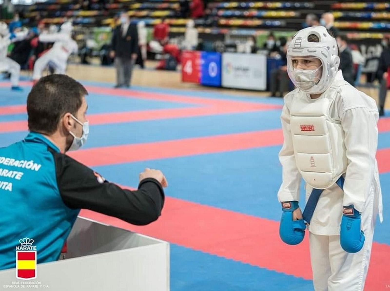 Cristóbal Mateo, el pasado fin de semana en Guadalajara.
