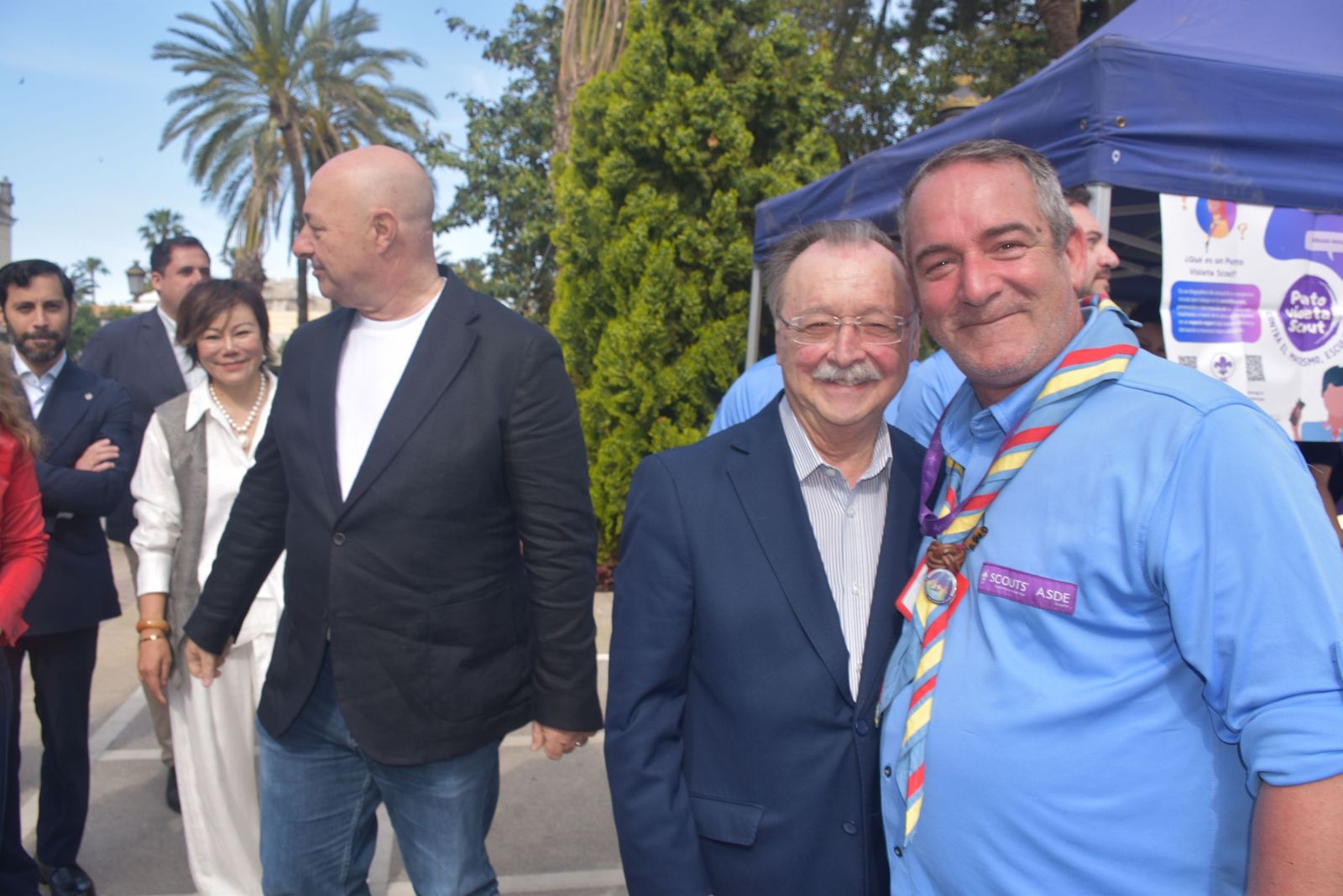 Ceuta da la bienvenida al movimiento scout con una hermosa ceremonia