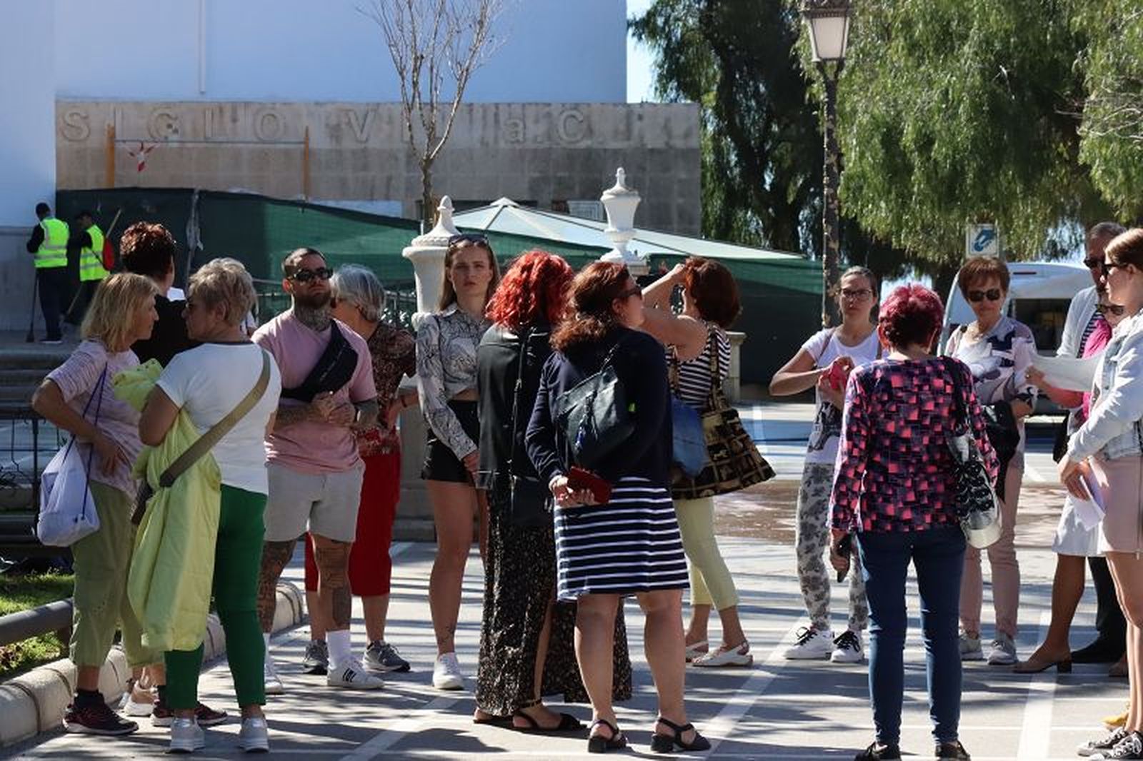Turistas en la Ciudad Autónoma