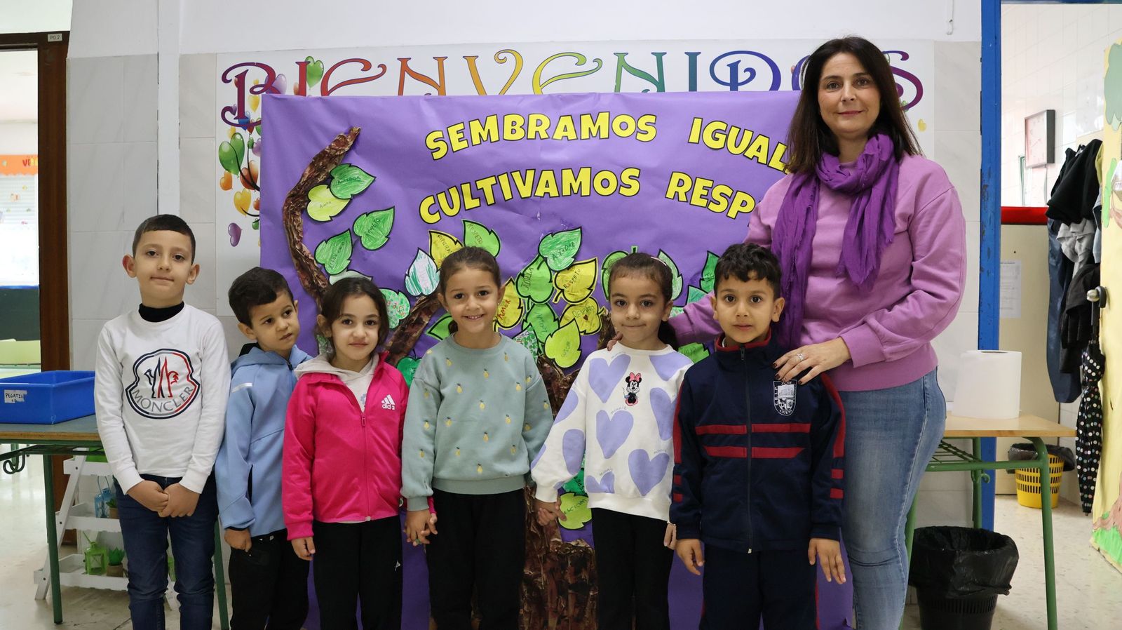 El CEIP Rey Juan Carlos I celebra una semana de sensibilización por el Día Internacional de la Eliminación de la Violencia contra la Mujer