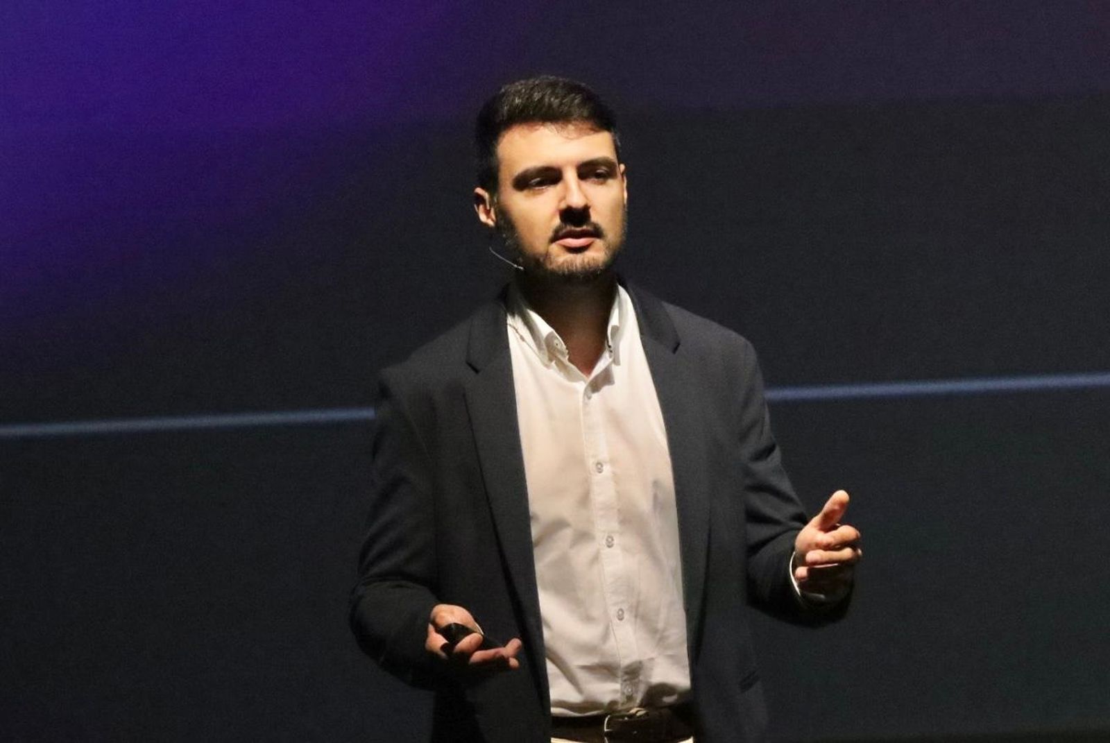 El coordinador de Innovación de la Cámara de Comercio, Alberto Illescas, hoy en Bet on Ceuta