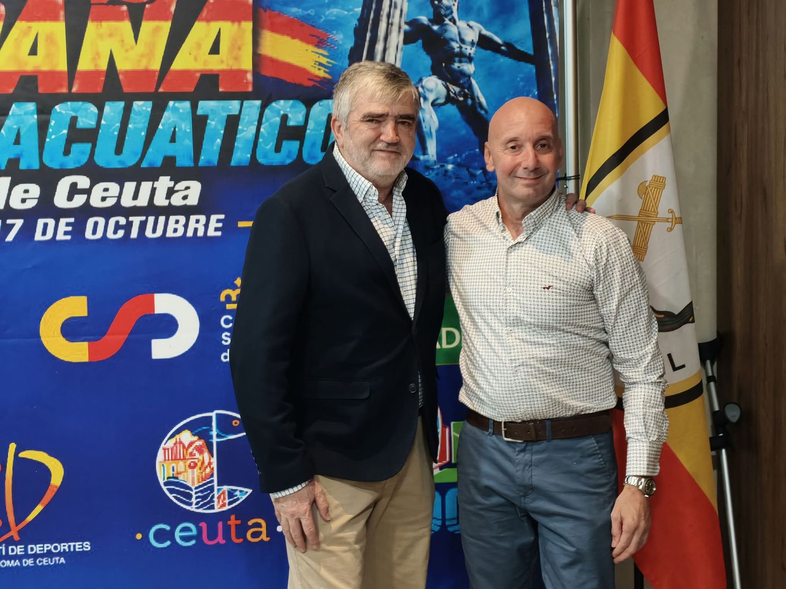 Rafael Ruiz y Mabel Lucena inauguran el palmarés del Campeonato de España de tiro subacuático en Ceuta