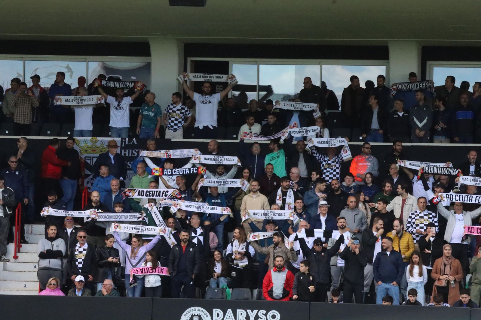 FOTOGALERÍA | El intenso encuentro entre la AD Ceuta y el Leganés en el Alfonso Murube