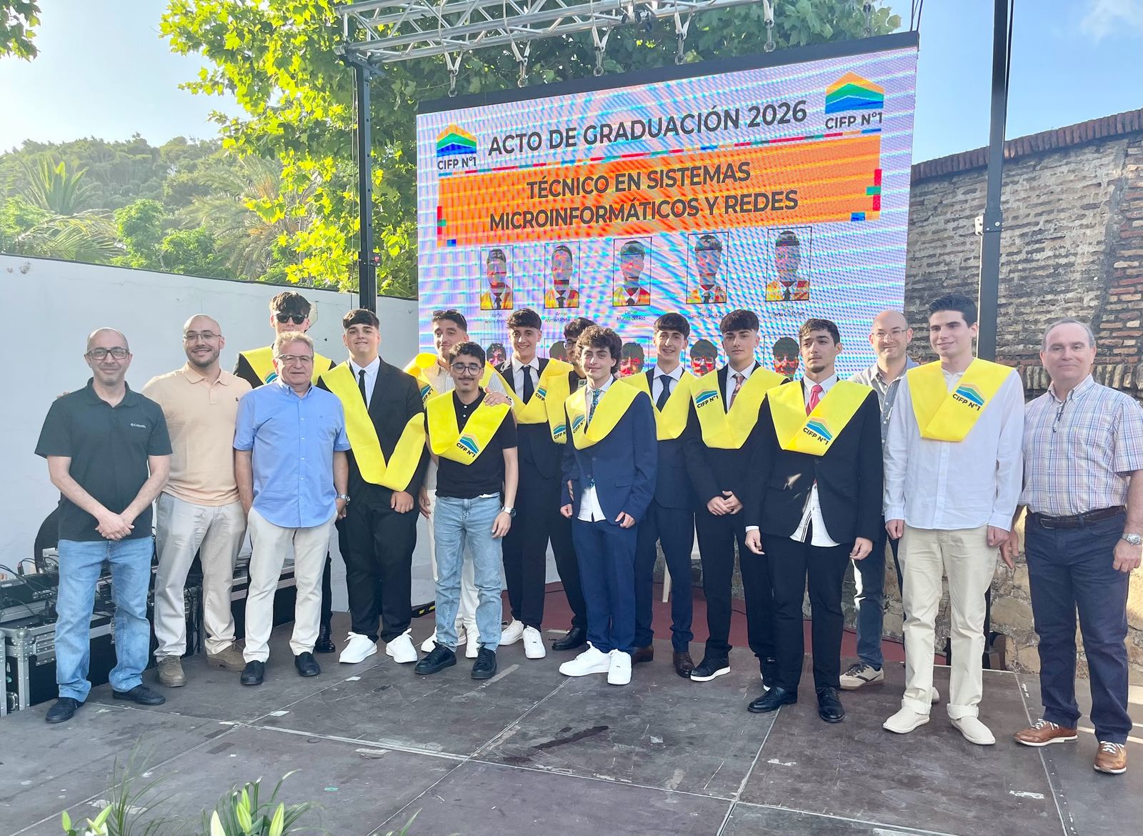 El CIFP1 celebra su graduación
