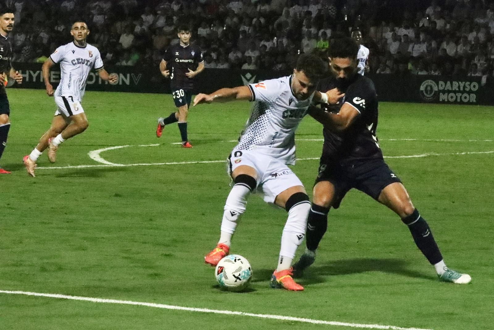 La AD Ceuta prolonga su buena racha en el Murube