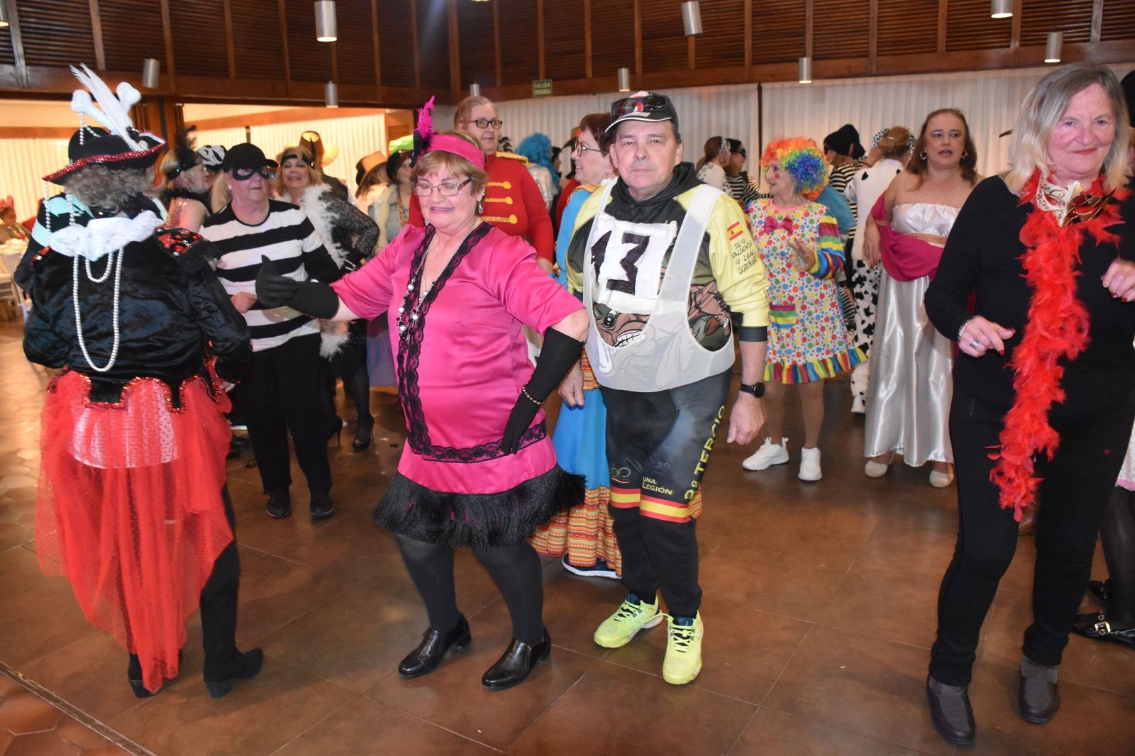 Los mayores también celebran el Carnaval