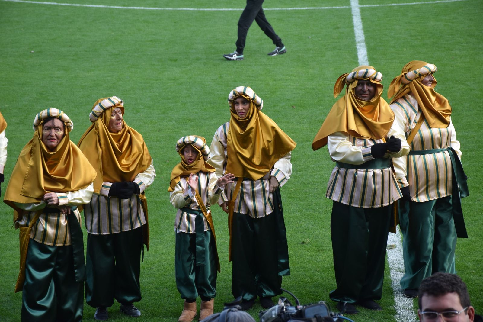 Así se vivió en el Murube la esperada llegada de los Reyes Magos