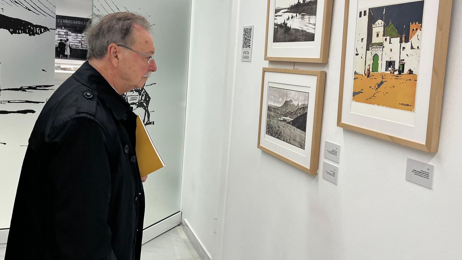 Inauguración de la exposición de pinturas de Mariano Bertuchi 'Estampas marroquíes'