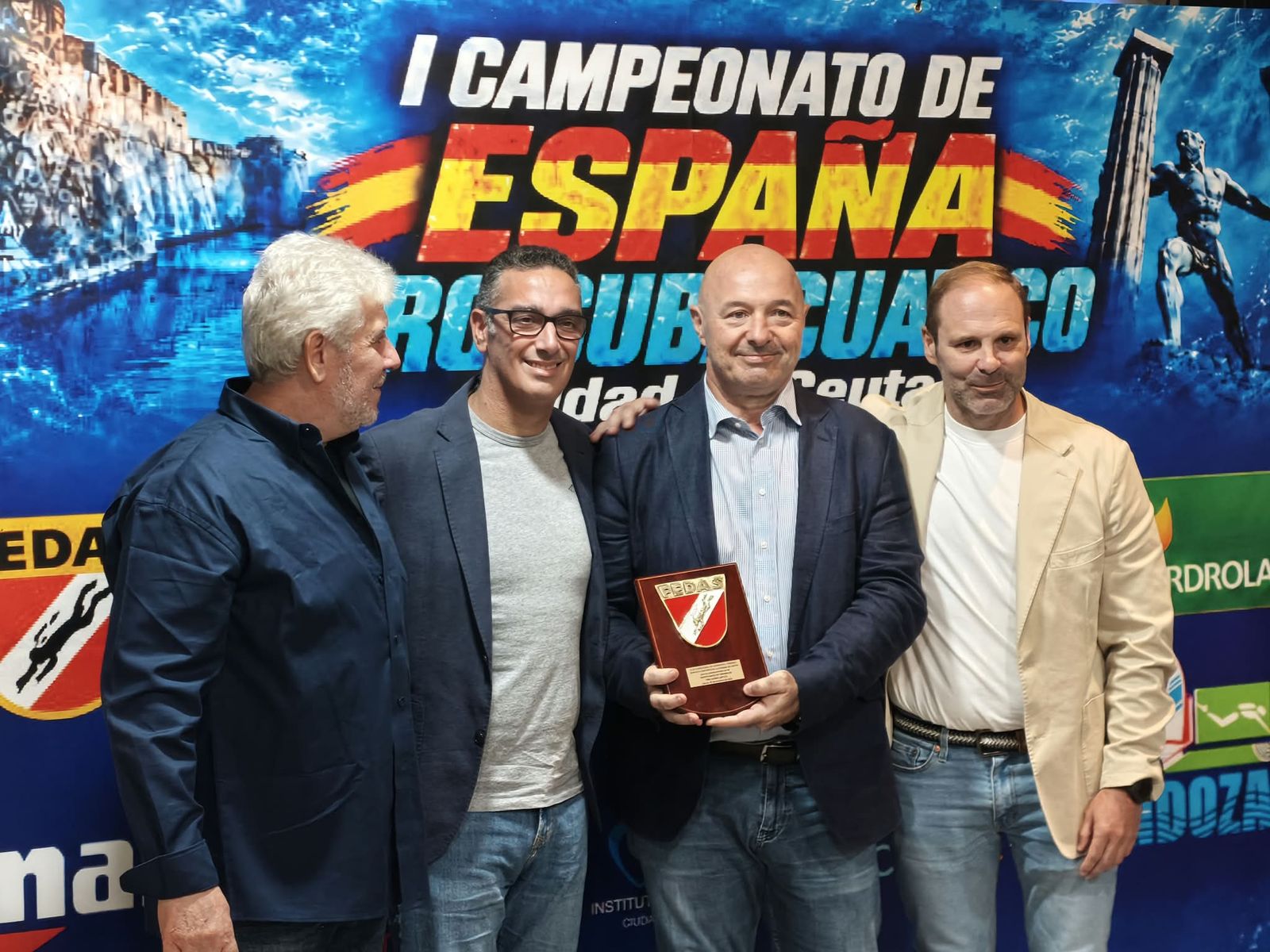 Rafael Ruiz y Mabel Lucena inauguran el palmarés del Campeonato de España de tiro subacuático en Ceuta